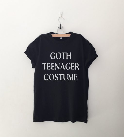 Goth teenager costume