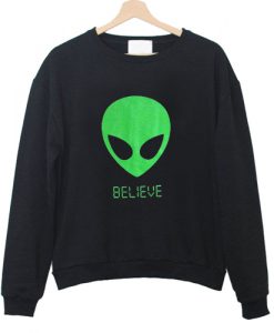 Alien-BELIEVE-Sweatshirt