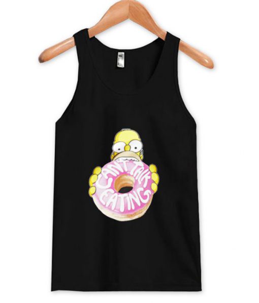 Bart-Simpsons-Cant-Talk-Eating-Tank-top