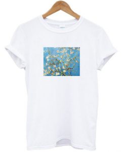 Van Gogh Almond Blossoms Tree T-shirt