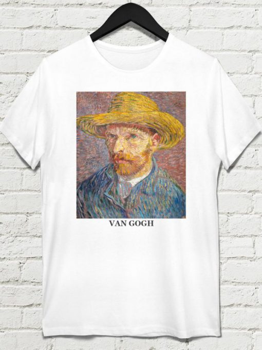 Van Gogh Portrait With Hat T-Shirt