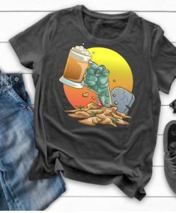 Zombie Hand Beer T-Shirt