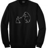 bear-fight-Sweatshirt