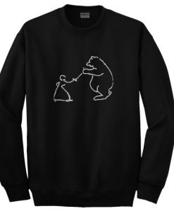 bear-fight-Sweatshirt