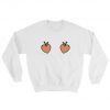 Peach Boobs Sweatshirt