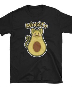 Avogato Avocado Cat T Shirt