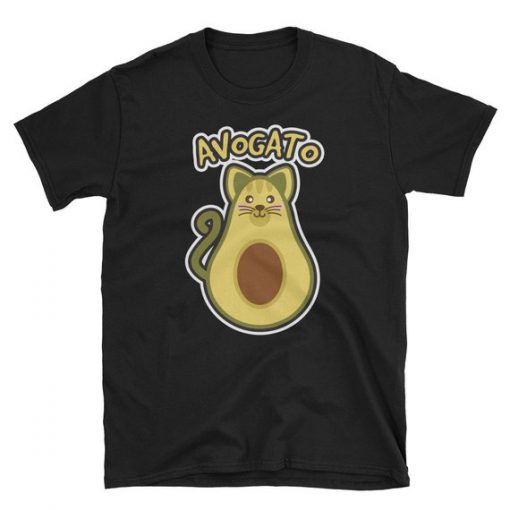 Avogato Avocado Cat T Shirt