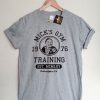 Rocky Inspired Mick's Gym Mens T-Shirt - Retro 70s 80s Classic Boxing Film Tee - Mens & Ladies Styles - Movie tshirts