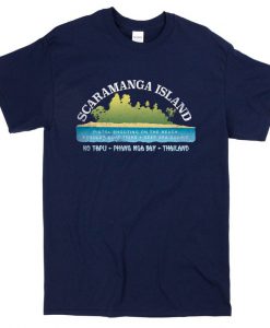Scaramanga Island T-shirt - Retro Classic James Bond Inspired Film Tee Shirt in Mens & Ladies Styles - 007 Film, Movie tshirts