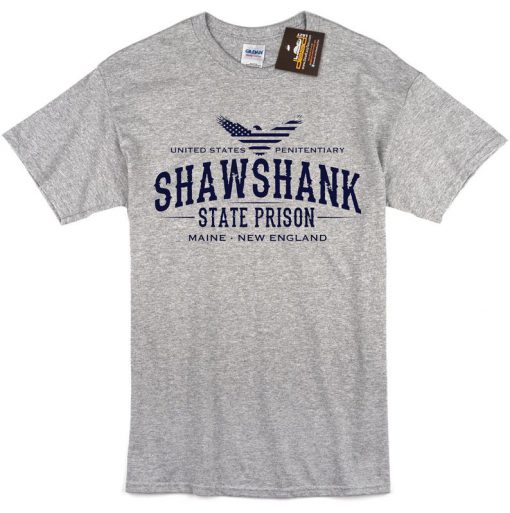 Shawshank State Prison Short Sleeve T Shirt - Inspired by Shawshank Redemption - Mens & Ladies Styles