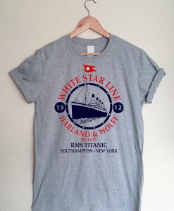 Titanic Inspired Short Sleeve T Shirt - Classic Film - Mens & Ladies Style