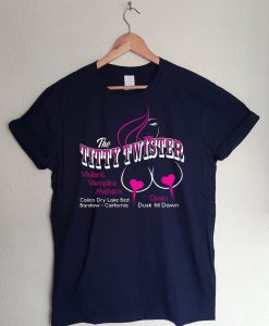Titty Twister Inspired by From Dusk till Dawn Short Sleeve T Shirt - Retro Film