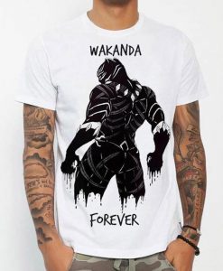 Wakanda Forever Black Panther Men Woman T-Shirt