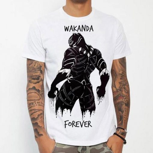 Wakanda Forever Black Panther Men Woman T-Shirt
