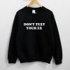 Don't Text Your Ex Unisex Sweatshirt