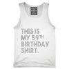 Funny 59th Birthday Gifts - This is my 59th Birthday TANK TOP