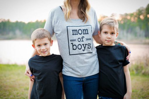 Mom of Boys Shirt. Gift for Mom tshirt