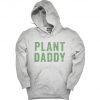 Plant Daddy Vegan Vegetarian Dad Hoodie