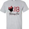 Sweet 13 Minnie Mouse Birthday Girl shirt