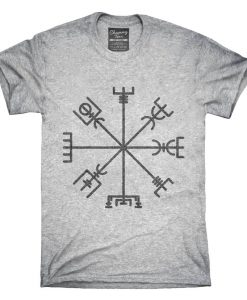 Vegvísir Viking Compass T-Shirt