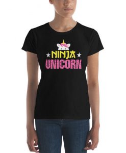 Women Ninja Unicorn TShirt