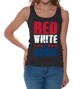 Red White & Booze Tank Top
