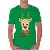 Ugly Christmas Shirts for Men Xmas Team Rudolf -TShirt