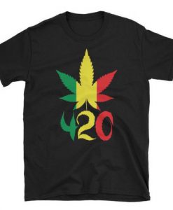 420 Rasta Leaf Tshirt