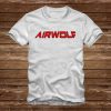 AIRWOLF - logo shirt- funny Tshirt