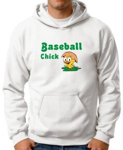 Baseball chick Hoodie