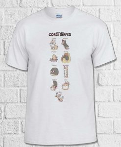 Know Your Corgi Shape Dog T Shirt
