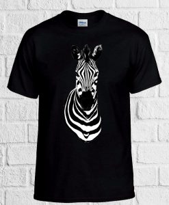 Zebra Animal Pattern T Shirt