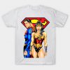 Superman Wonder woman Comic Graphic T Shirt