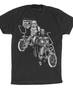 Darth Vader Shirt- Bike Shirt -Darth Vader Storm Trooper Bike Tshirt