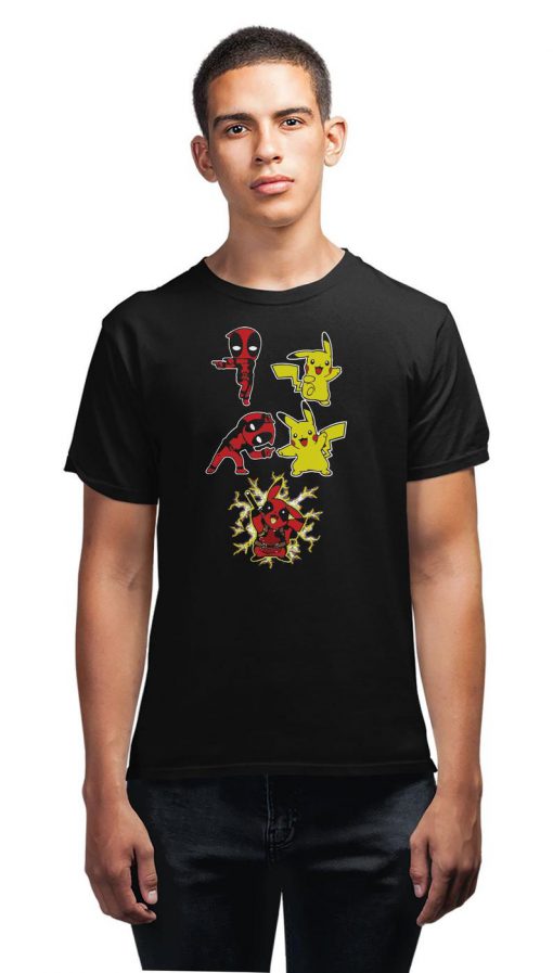 Deadpool & Pickachu Fusion T-Shirt