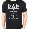 Greek Fathers Day Gift The Man, Myth, Legend Tshirt