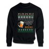 Its a Wonderful Time for a Beer Funny Drinking Ugly Christmas Sweatshirt