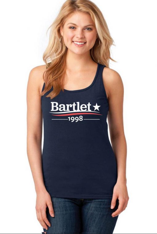 WEST WING Tank Top, President BARTLET, Bartlet 1998, Bartlet For America