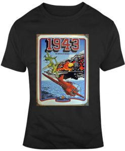 1943 Gamer Arcade Planes Fighter T Shirt