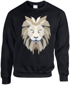 Abstract Lion Head Sweatshirt
