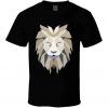 Abstract Lion Head T Shirt