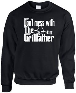 BBQ Grill Cooking Father Grillfather Sweatshirt