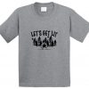 Camping Lets Get Lit Camping Fire Tshirt