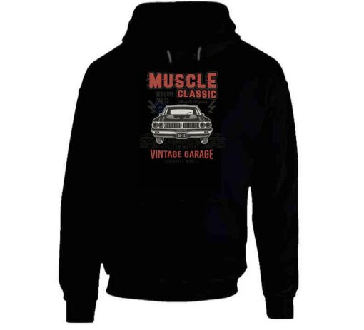 Muscle Car Classic Vintage Hoodie
