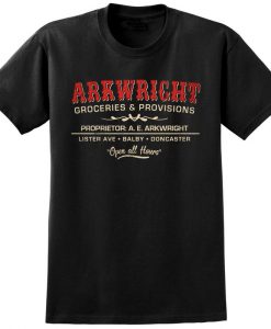 Arkwrights Open All Hours Inspired T-shirt - Mens & Ladies Styles - 70's 80s British TV Show tshirts
