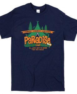 Carry On Camping Inspired Paradise Camp T-shirt - Mens & Ladies Styles - 70's Film Movie British Comedy tshirts