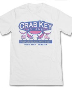 Crab Key Island T-shirt - Retro Classic James Bond Inspired Film Tee Shirt in Mens & Ladies Styles - 007 Film, Movie tshirts