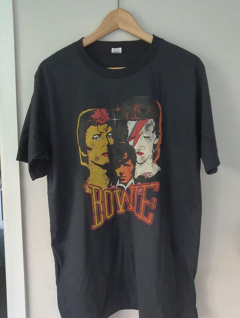 david bowie t shirt vintage