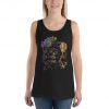 Day Of The Dead Lady Design Unisex Tank Top