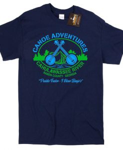 Deliverance Inspired Film T-shirt - Canoe Adventures - Banjo's Retro 70's Movie - Mens & Ladies Styles - Movie tshirts